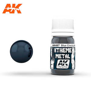 Ak Interactive Xtreme Metals 2: AK-Interactive AK487 Xtreme Metal Metallic Blue