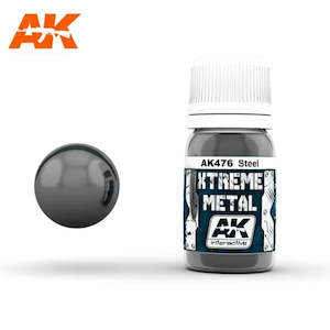 Ak Interactive Xtreme Metals 2: AK-Interactive AK476 Xtreme Metal Steel