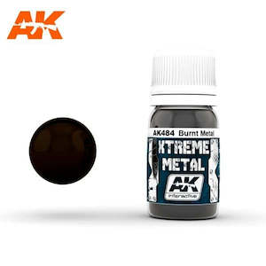 Ak Interactive Xtreme Metals 2: AK-Interactive AK484 Xtreme Metal Burnt Metal