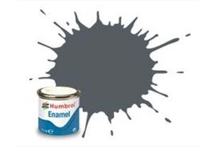 Humbrol Enamel: Humbrol 125 Satin US Dark Grey