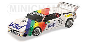 Minichamps 1 18th Scale: Minichamps 180812972 BMW M1 24h LeMans 1981