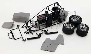 ACME 1800153 Winged Sprint Car Model Kit - Primer