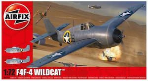 Airfix Aircraft 1 72: Airfix 02070A Grumman F4F-4 Wildcat – 1/72