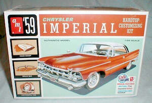 Car Kits 25th Scale: AMT 1136 1959 Chrysler Imperial