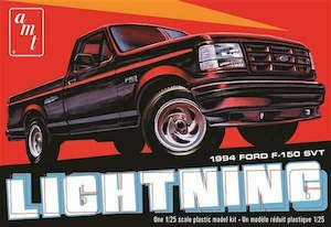 Car Kits 25th Scale: AMT 1110 1994 Ford F-150 SVT Lightning - 1/25 Scale