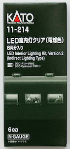 Kato N Gauge: Kato 11-214 Lighting Kit - Daylight x 6