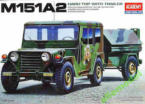 Academy Military: Academy 13012 M151A2 Hard Top with Trailer