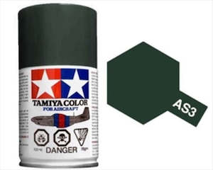 Tamiya As Sprays: Tamiya AS3 Gray Green
