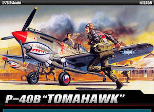 Academy Aircraft: Academy 12456 Curtiss P-40B Tomahawk - 1/72 Scale