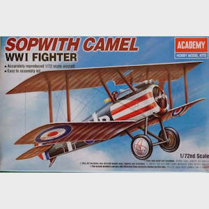 Academy Aircraft: Academy 12447 Sopwith Camel - 1/72 Scale