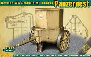 ACE Models 72561 German WW2 Mobile MG Panzernest