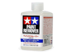Plastic Cement: Tamiya 87183 Paint Remover - 250ml
