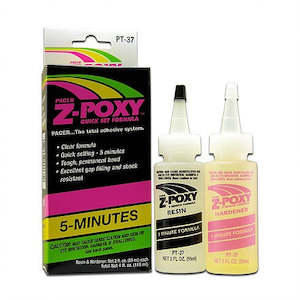 Cyano Acrylate Glues: Zap PT37 Z-Poxy - 5 Minute - 118ml