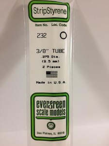 Evergreen: Evergreen 232 Tube - 9.50mm