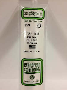 Evergreen: Evergreen 229 Tube - 7.20mm