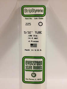 Evergreen: Evergreen 225 Tube - 4.00mm
