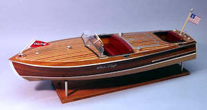 Wooden Boats Ships: Dumas 1249 Chris Craft Racer 1/8th