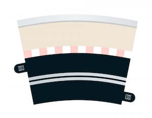 Scalextric: Scalextric C7017 Track - Curve - R3 Inner - Single Lane