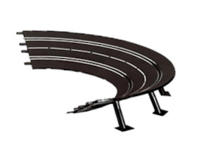 Carrera: Carrera Evo High Bank Curve 1/30 6 Pack