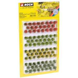 Noch Scenery: Noch 7010 Grass Tufts XL - Blooming - XL