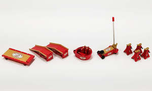 Gmp Diecast: GMP 18964 Shop Tool Set #2 Busted Knuckle Garage