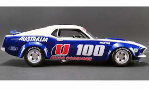 Real Art Replicas: Real Art Replicas Ford Mustang #100 Moffat - Blue/White
