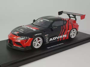 GT Spirit GT889 Toyota Supra GR by Advan 2020 Black