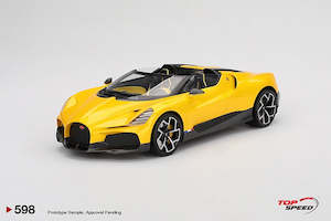 Top Speed TS0598 Bugatti W16 Mistral Yellow