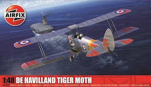 Airfix Aircraft 1 72: Airfix A04104A de Havilland Tiger Moth - 1/48