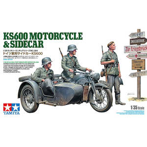 Tamiya 35384 KS600 & Sidecar - 1/35 Scale