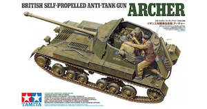 Tamiya 35356 British Self-Propelled Anti-Tank Gun Archer - 1/35 Scale