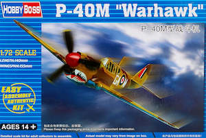 Aircraft Kits 1 72nd Scale: Hobby Boss 80251 Curtiss P-40M 'Warhawk' - 1/72