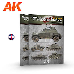 AK-Interactive AK130010 Vehicles of the Polish 1st Armoured Division - Camouflage & Markings
