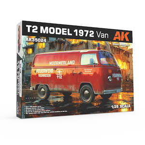 AK-Interactive AK35024 1972 VW T2 Model Van – 1/35
