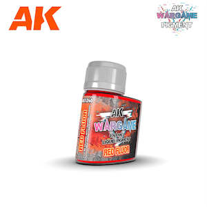 Ak Interactive Wargame Series: AK-Interactive AK1240 Red Fluoro Wargame Liquid Pigment - 35ml