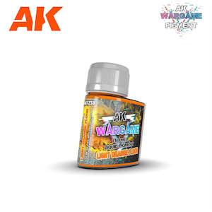 Ak Interactive Wargame Series: AK-Interactive AK1238 Light Orange Fluoro Wargame Liquid Pigment - 35ml