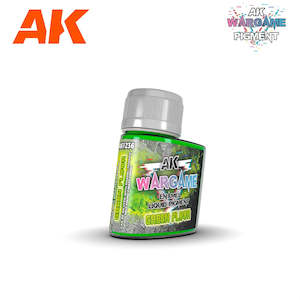 Ak Interactive Wargame Series: AK-Interactive AK1236 Green Fluoro Wargame Liquid Pigment - 35ml