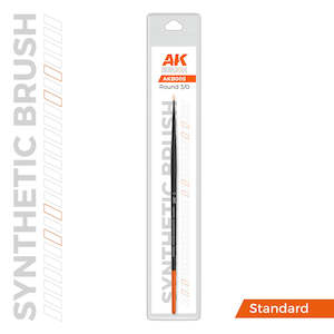 Ak Interactive Abteilung 502 Paint Brushes: AK-Interactive AKB005 Synthetic Brush - Round 3/0