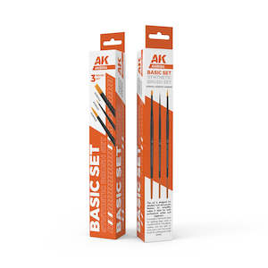 AK-Interactive AKB104 Tabletop Basic Brushes Set
