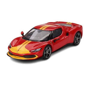 Bbr Models: BBR 64002 Ferrari 296 GTB – Rosso Corsa Assetto Fiorana