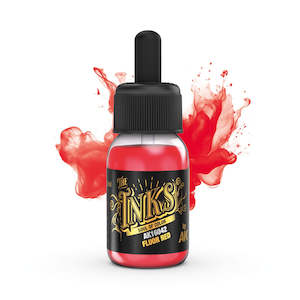 AK-Interactive AK16042 Inks – Fluoro Red