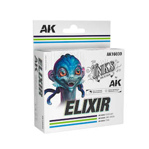 Ak Interactive The Inks: AK-Interactive AK16030 Inks – Elixir