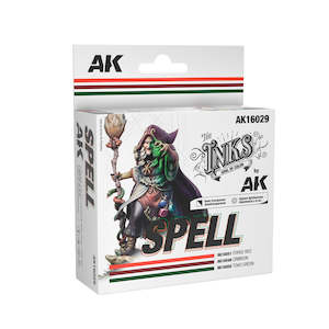 Ak Interactive The Inks: AK-Interactive AK16029 Inks – Spell