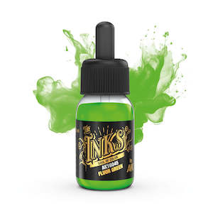 Ak Interactive The Inks: AK-Interactive AK16045 Inks – Flouro Green
