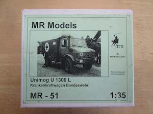 Eduard Photoetch: MR Models MR51 Unimog U1300L Bundeswehr Ambulance