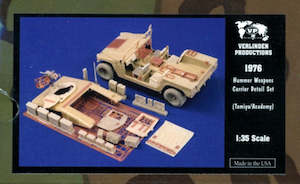 Eduard Photoetch: Verlinden 1976 Hummer Weapons Carrier Detail Set