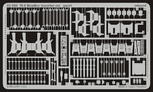 Eduard Photoetch: Eduard 35583 M2 Bradley Interior Set