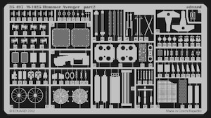 Eduard Photoetch: Eduard 35497 M1025 Hummer Avenger