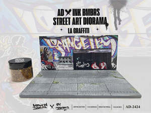 American Diorama: American Diorama 2424 Street Art Diorama: LA Graffiti