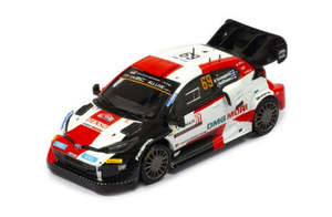 Ixo 1 43rd Diecast: IXO RAM849LQ Toyota Green Yaris Rally 1 #69 Rally Croatia 2022  Rovanpera/Haltunen